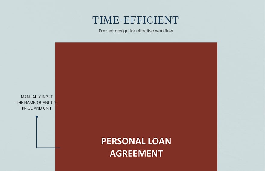 Simple Personal Loan Agreement Template
