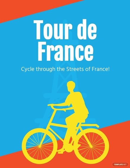 Free Tour De France Flyer Template
