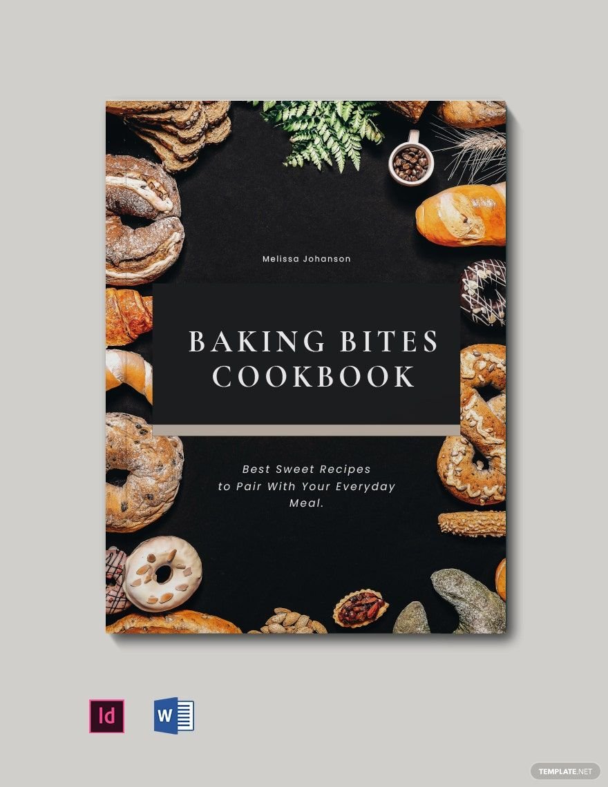 Simple Bakery Cookbook Template