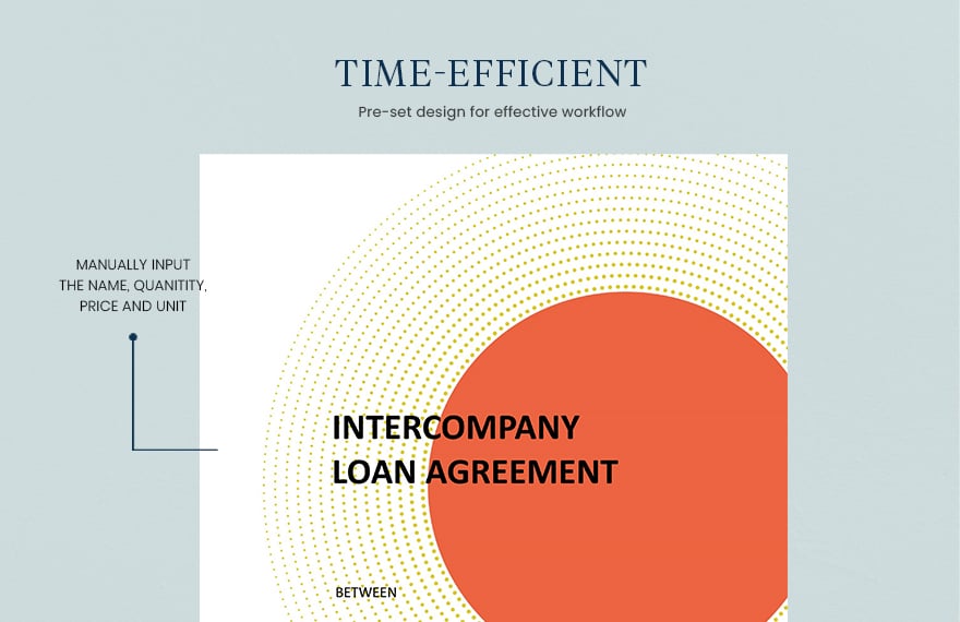 Simple Intercompany Loan Agreement Template