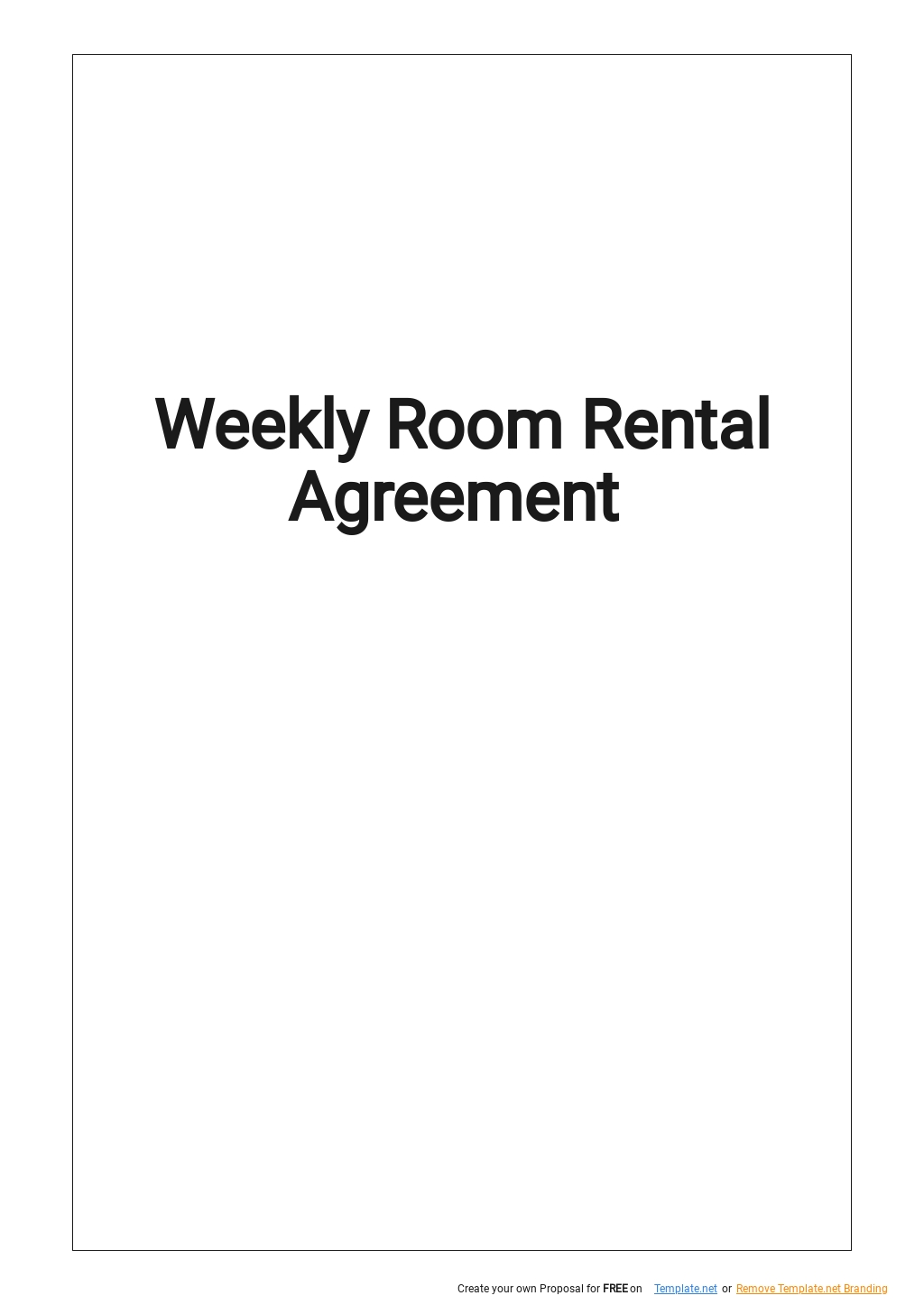 Free Office Rental Agreement Template - Google Docs, Word, Apple Pages ...