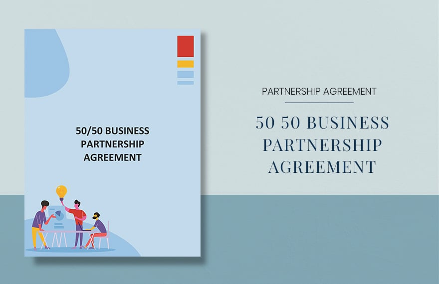 50/50 Business Partnership Agreement Template