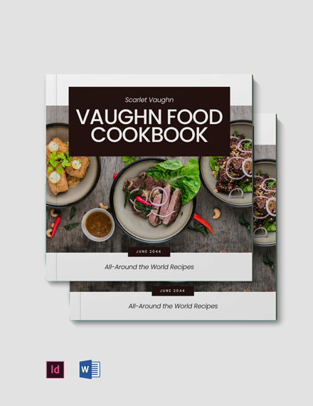 FREE Battle Food Cookbook Template - InDesign, Word, PDF | Template.net