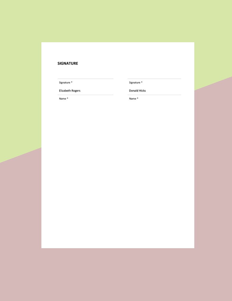 Consulting Master Service Agreement Template