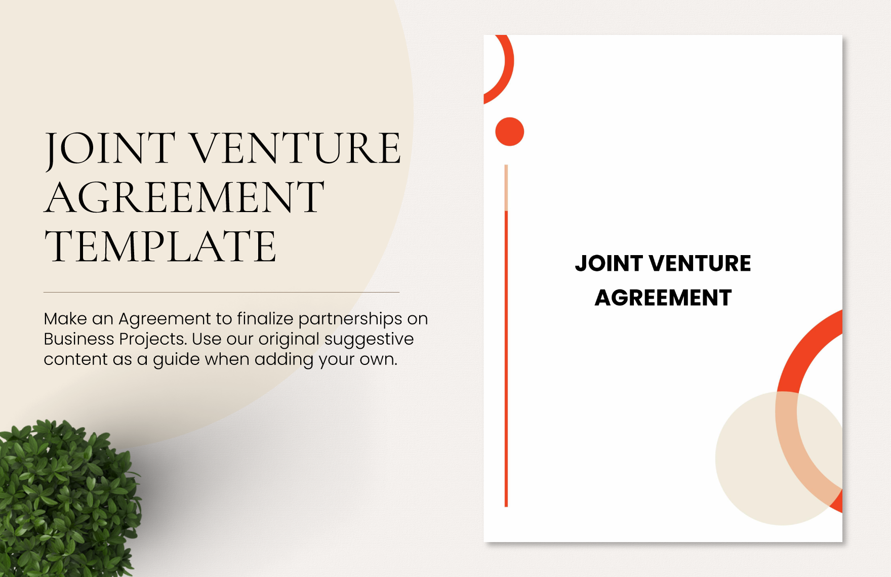 Joint Venture Agreement Template in Word, Google Docs, PDF, Apple Pages