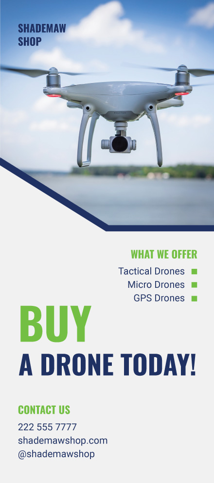 Product Promotion Rack Card Template - Google Docs, Word, Publisher ...