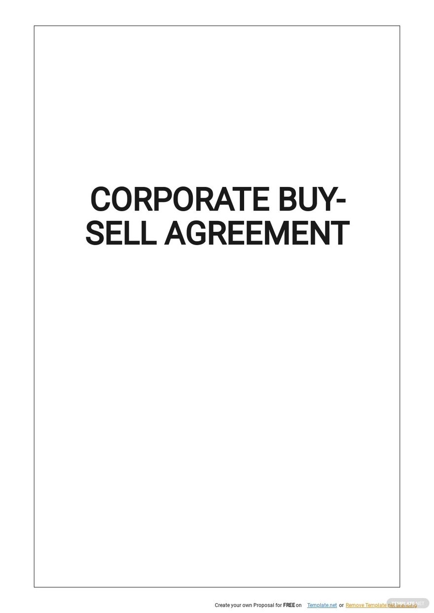 Option to Buy Agreement Template - Google Docs, Word, Apple Pages ...