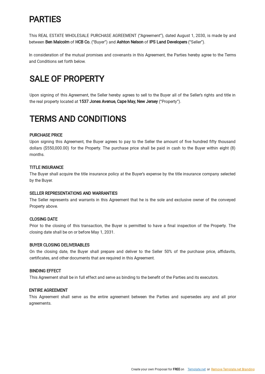 Real Estate Wholesale Purchase Agreement Template 1.jpe
