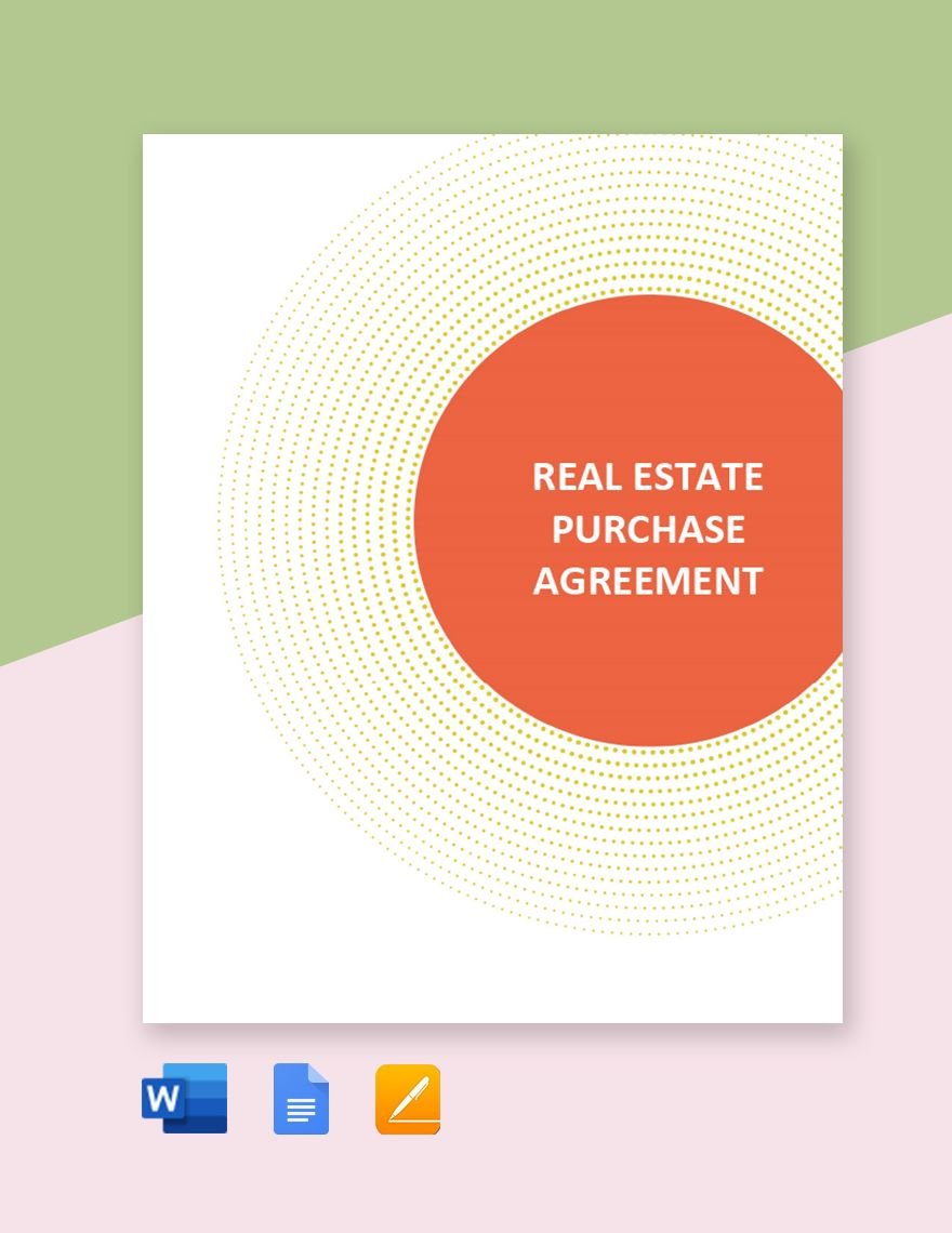 Basic Real Estate Purchase Agreement Template