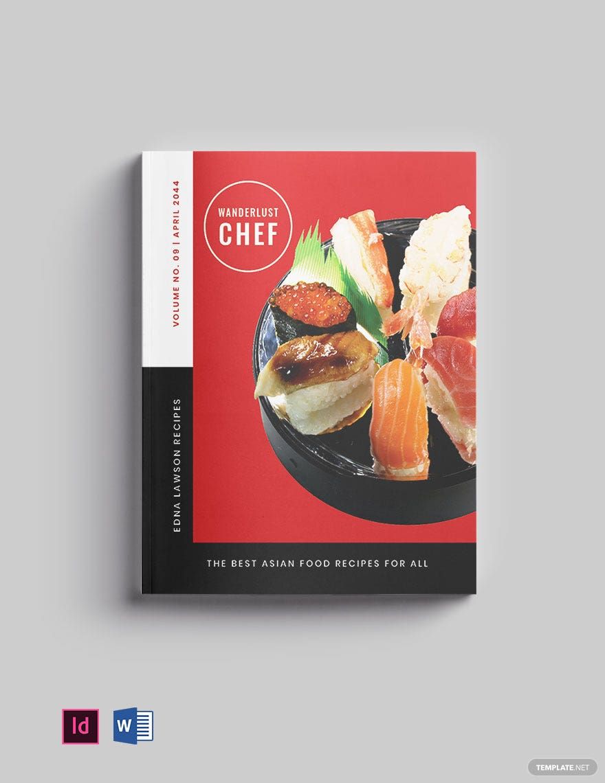 Creative Kitchen Cookbook Template