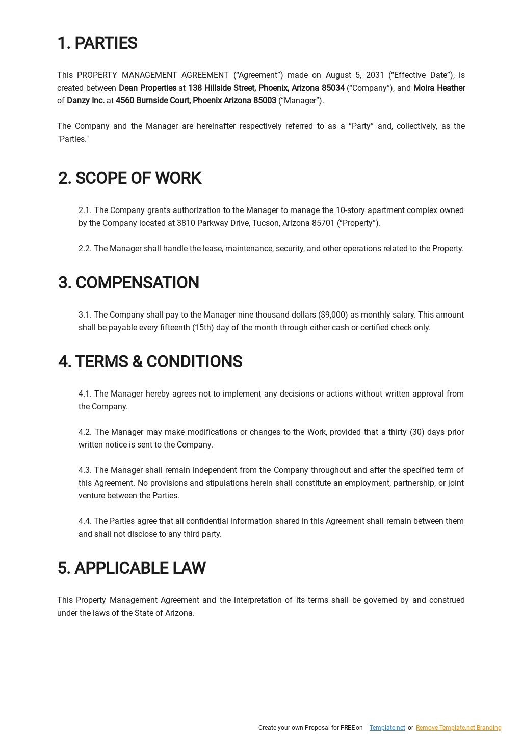 Vacation Rental Property Management Agreement Template 1.jpe
