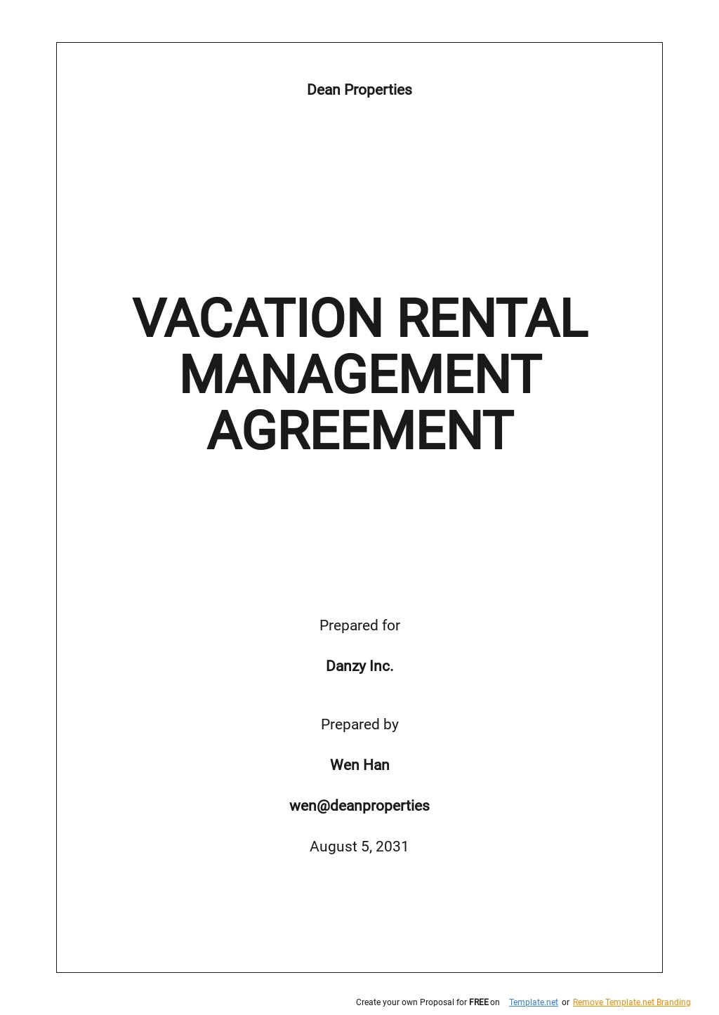 Vacation Rental Property Management Agreement Template.jpe