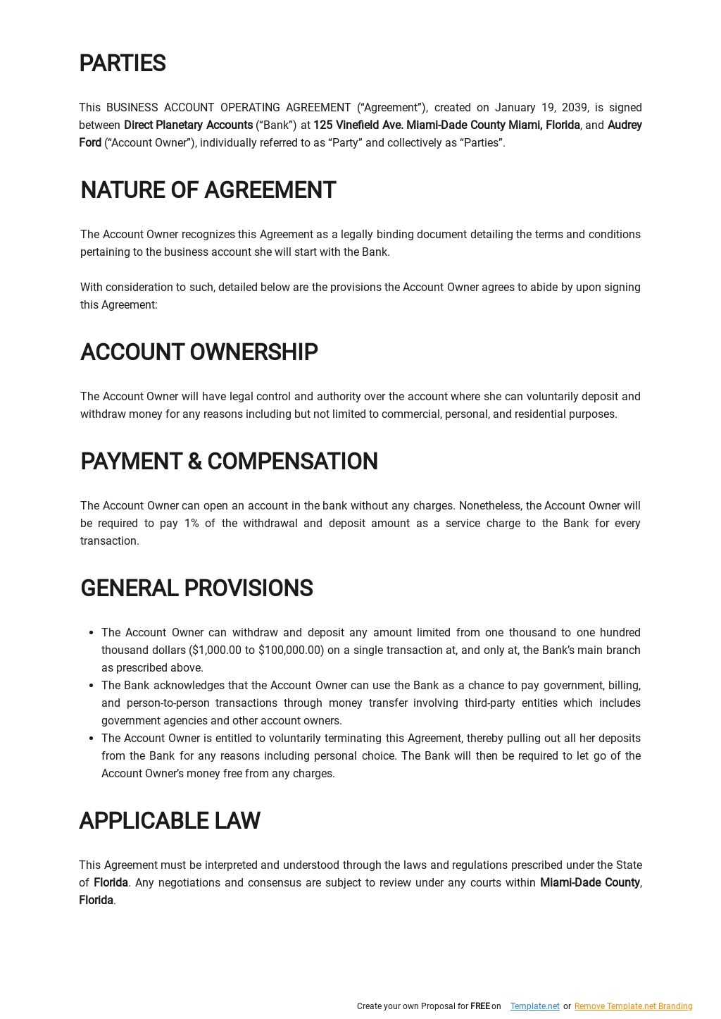 Business Account Operating Agreement Template 1.jpe