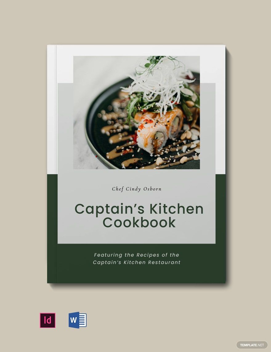Kitchen Cookbook Template