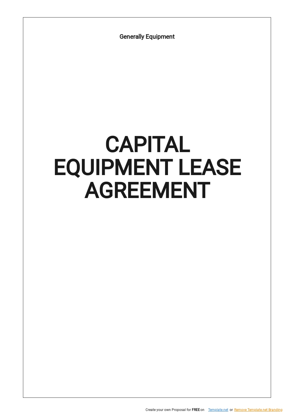 Commercial Lease Price Calculator