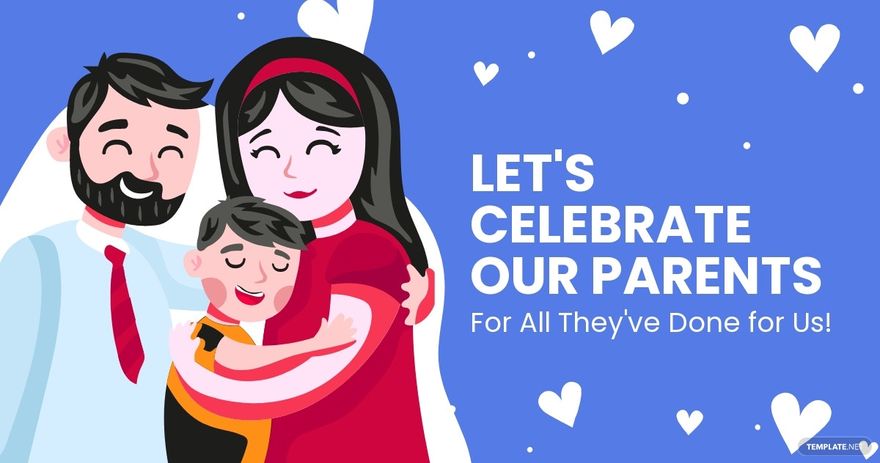 FREE Parents Day Celebration Facebook Post Template