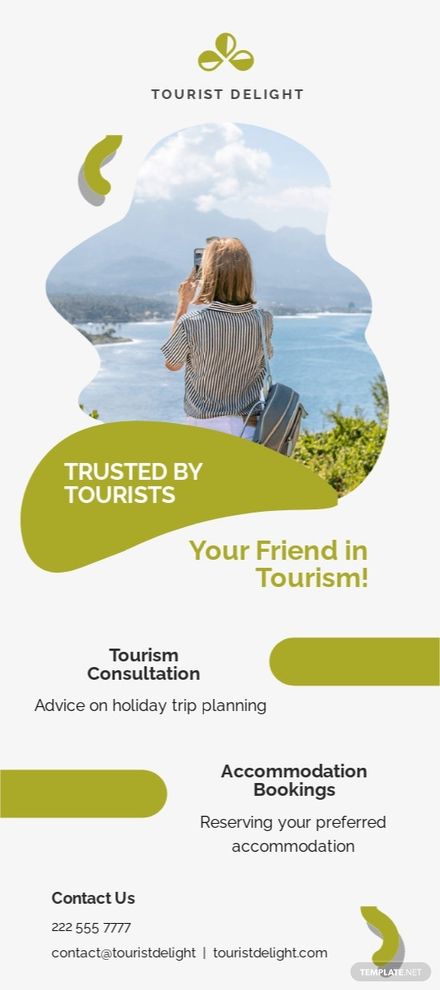 Tourist DL Card Template in Word