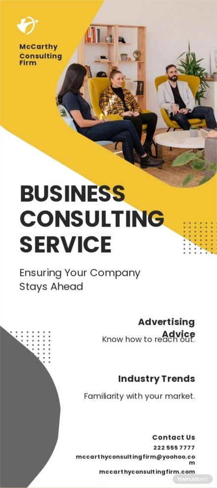 Consulting Business DL Card Template