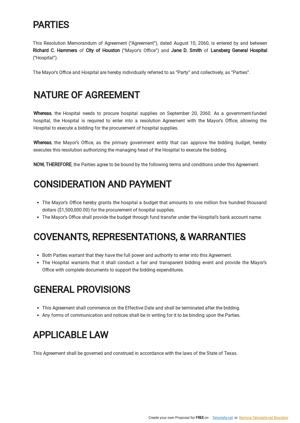 Resolution Memorandum of Agreement Template  1.jpe