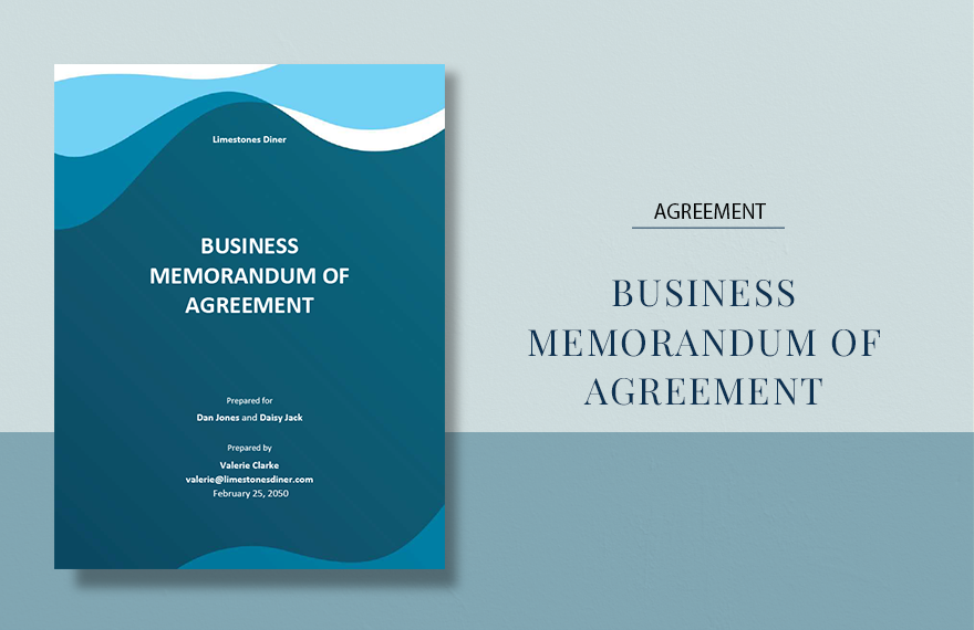 Business Memorandum of Agreement Template