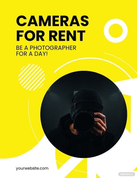 Camera Rental Flyer