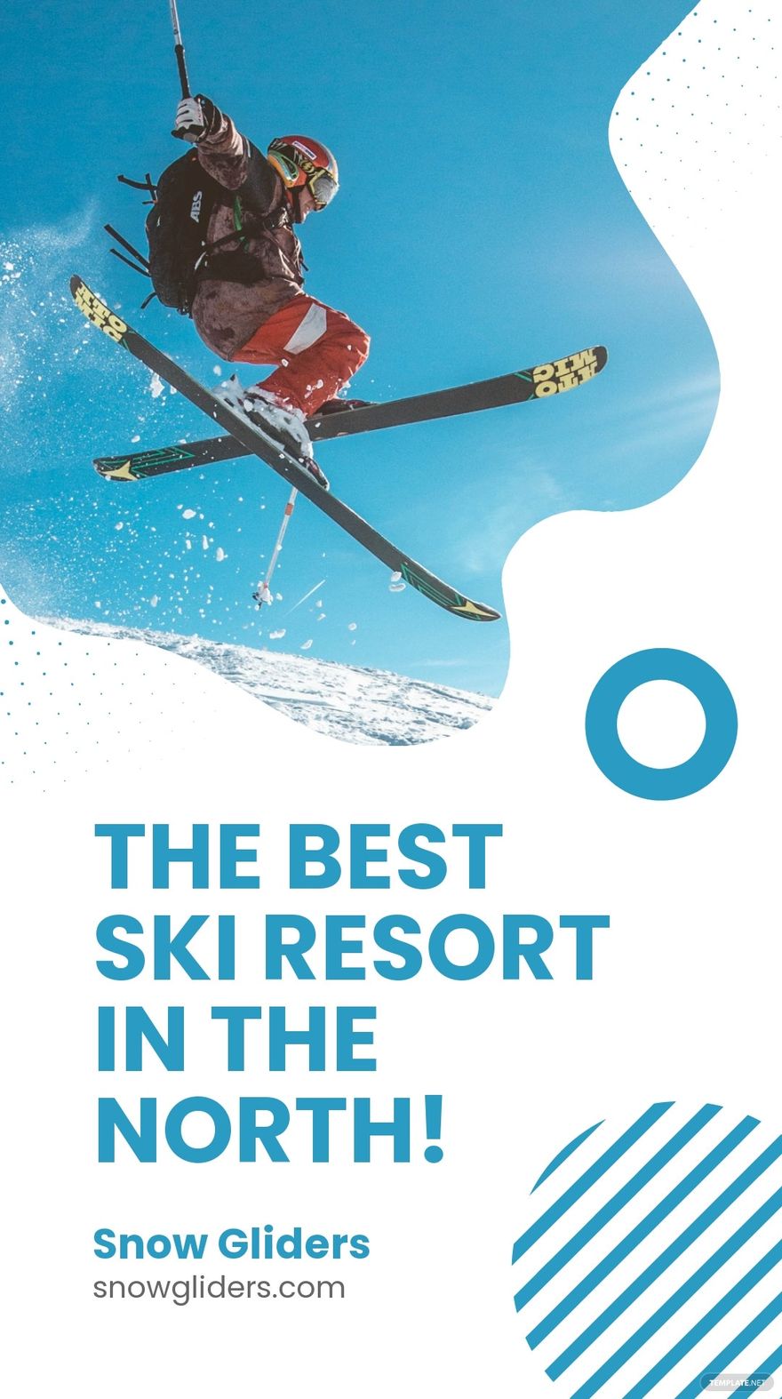 Free Ski Resort Whatsapp Post Template.jpe