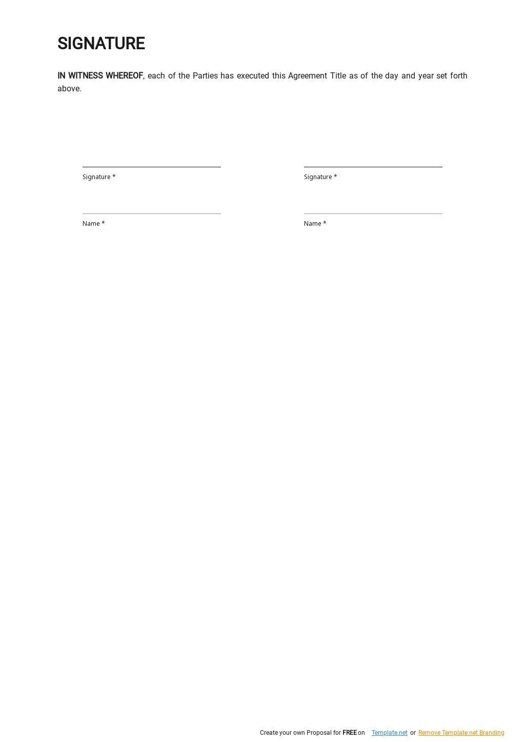 Third Party Data Sharing Agreement Template [Free PDF] Google Docs