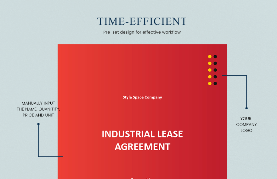 Standard Industrial Lease Agreement Template