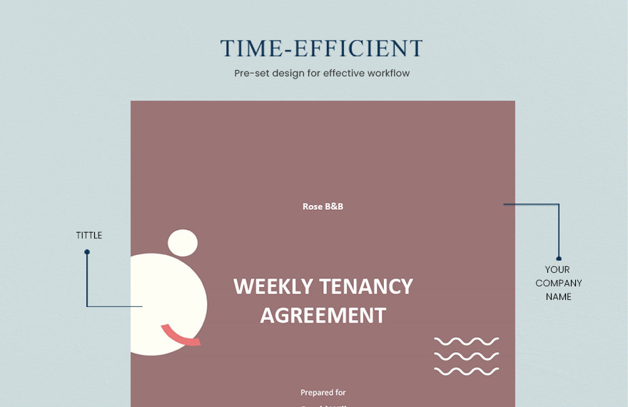 Weekly Tenancy Agreement Template