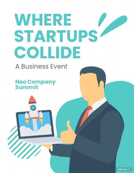 Startup Summit Flyer Template in Word, Google Docs, Illustrator, PSD, Apple Pages, Publisher