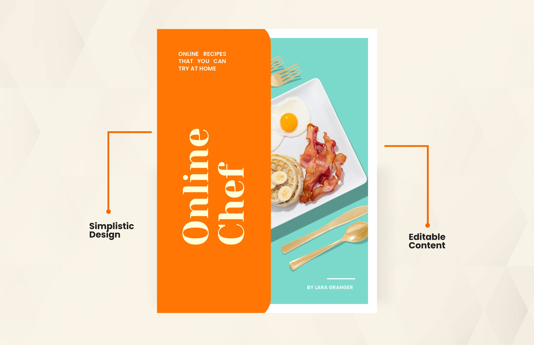 Online Recipe Cookbook Template