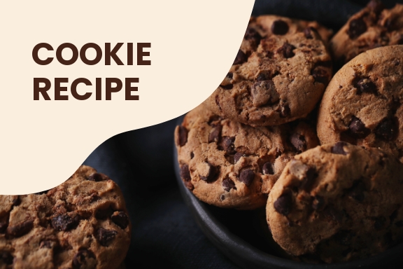 Simple Cookie Recipe Card Template