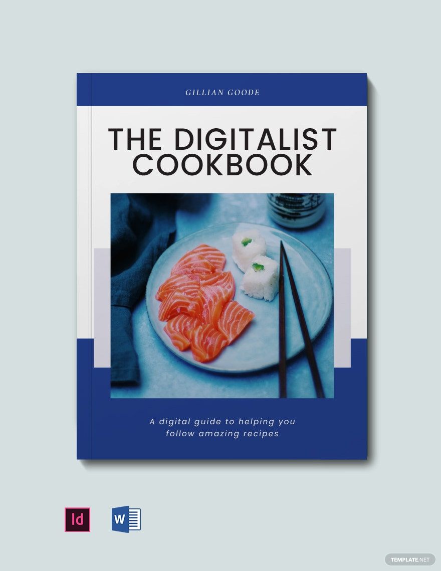 Digital Cookbook Template