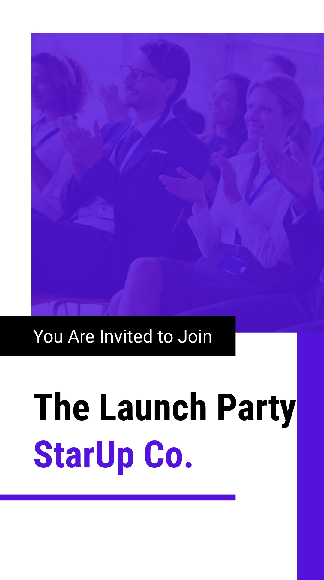 FREE Startup Party Template Download in JPG, PNG