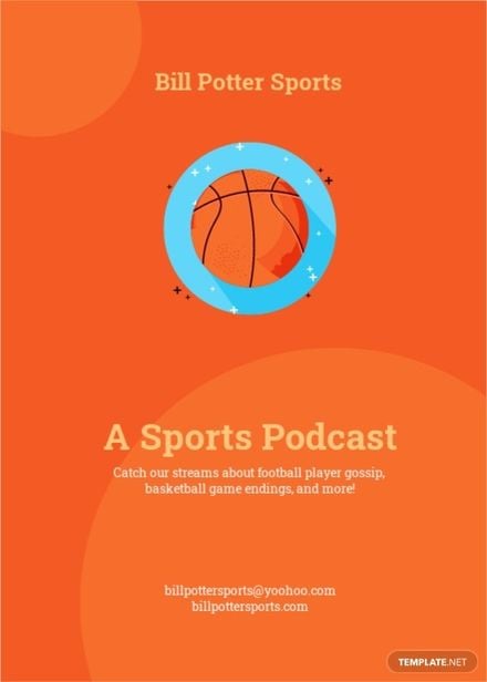 Basketball Ending Card Template in Word, Google Docs, Illustrator, PSD, Publisher