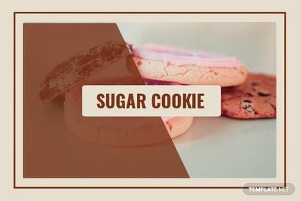 Sugar Cookie Recipe Card Template