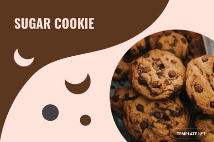 Minimal Cookie Recipe Card Template