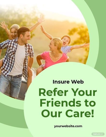 Insurance Marketing Flyer Template
