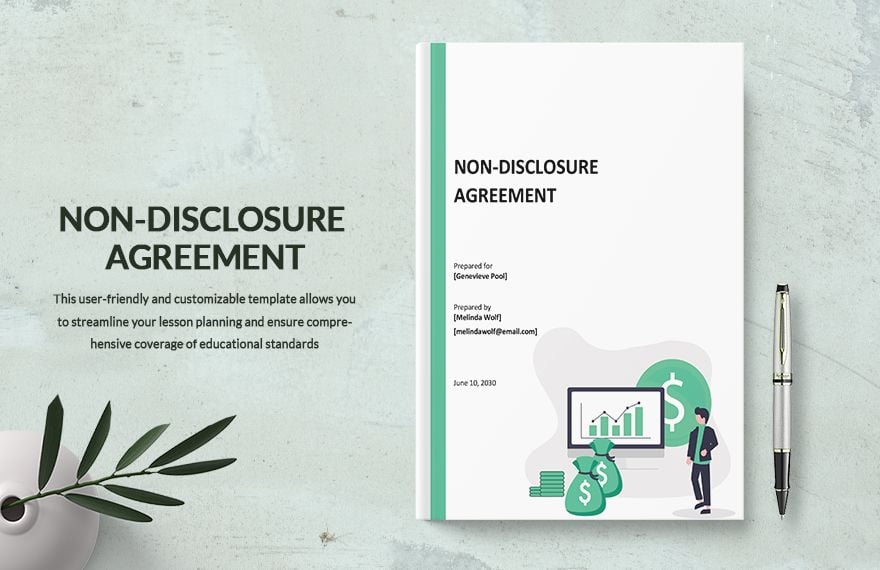 Non-Disclosure AgreementNon-Disclosure Agreement Template Professional Services in Word, Google Docs, Apple Pages