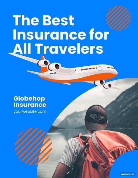 Travel Insurance Flyer Template