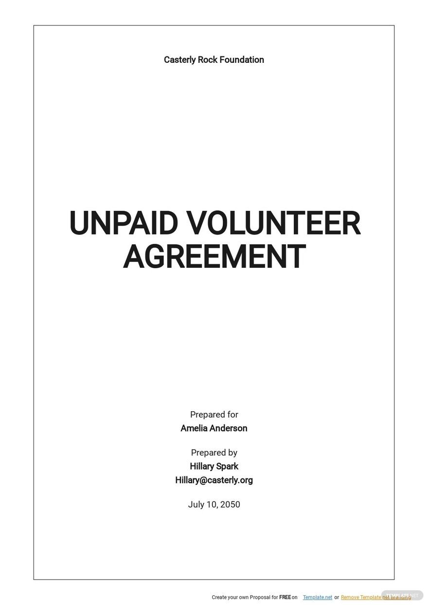 volunteer-agreements-templates-format-free-download-template