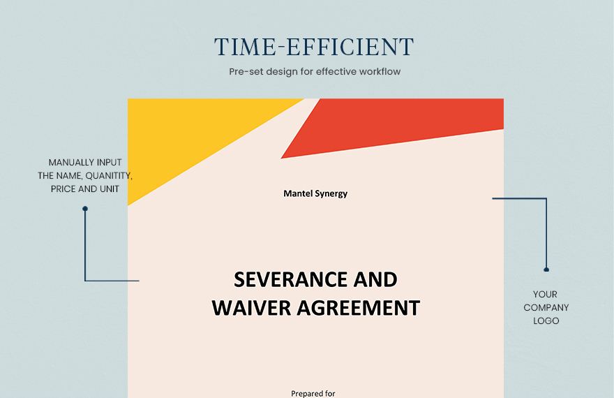 Severance and Waiver Agreement Template