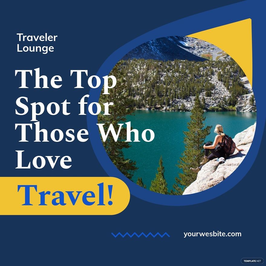 Free Travel Facebook Feed Ad Template