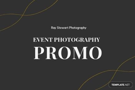 Photography Promo Card Template