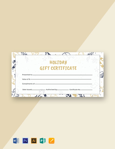 29+ FREE Editable Certificate Templates - Word | PSD | InDesign | Apple ...