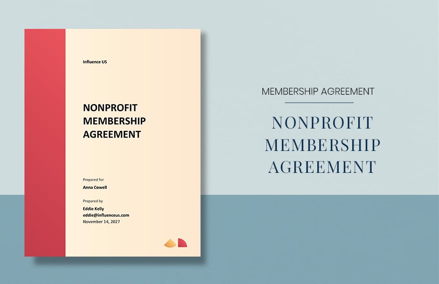Nonprofit Membership Agreement Template