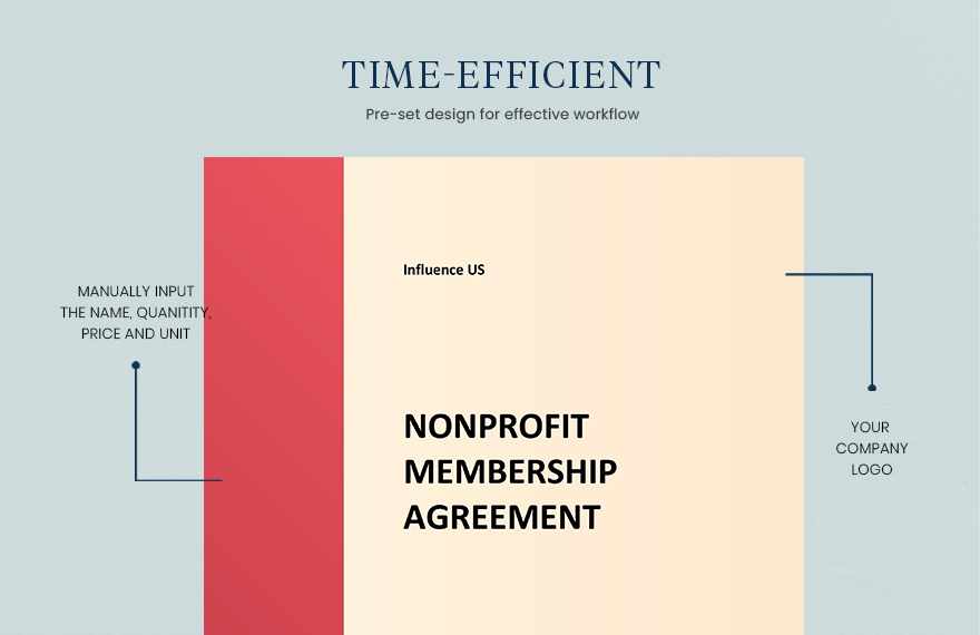 Nonprofit Membership Agreement Template