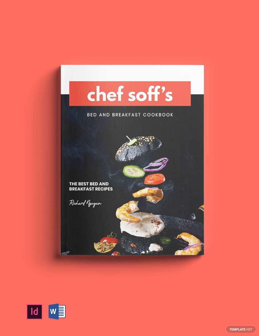 Digital Simple Cookbook Template