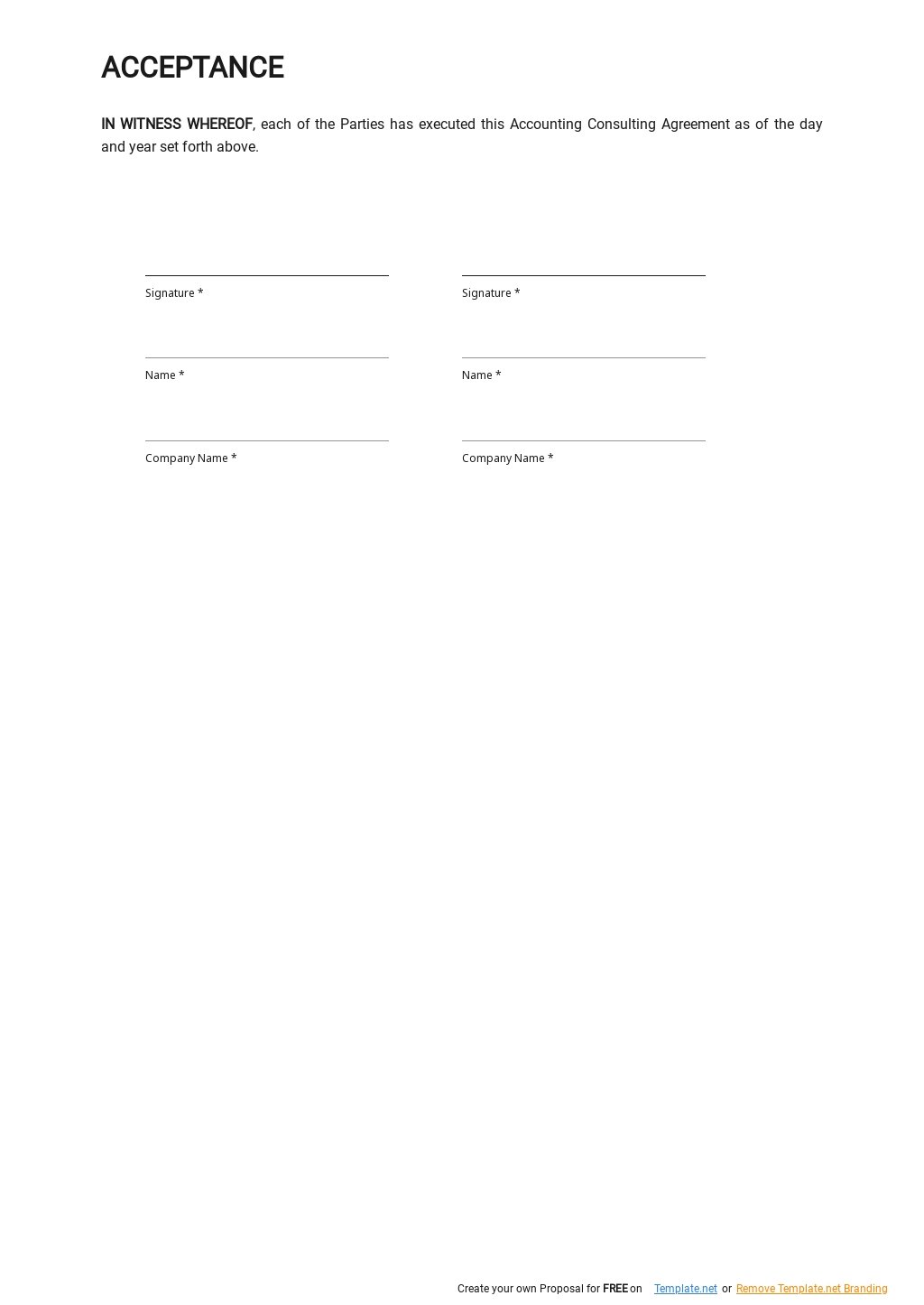 Accounting Consulting Agreement Template Google Docs Word Template net