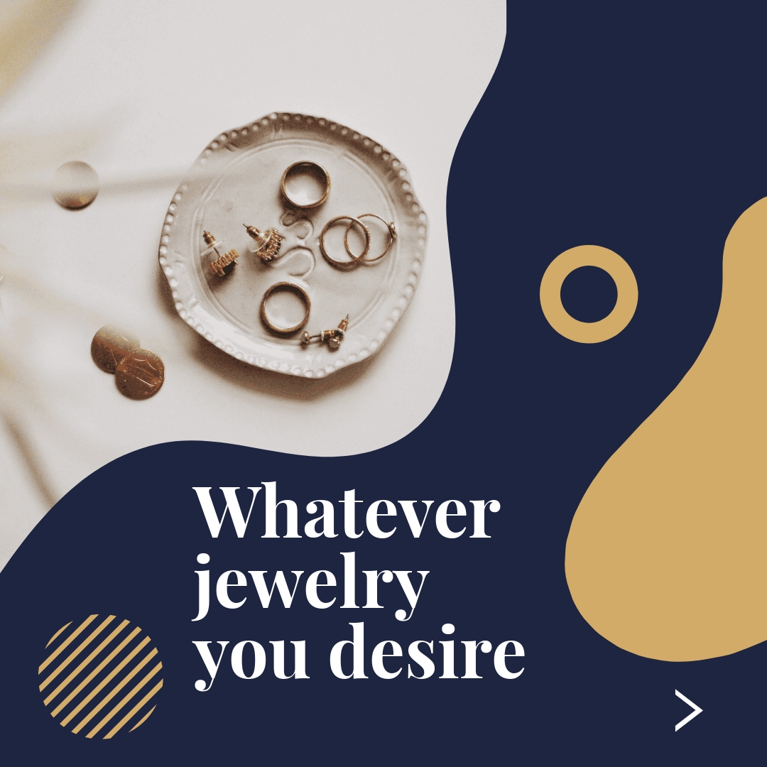 Jewelry Collection Instagram Carousel Ad Template 1.jpe